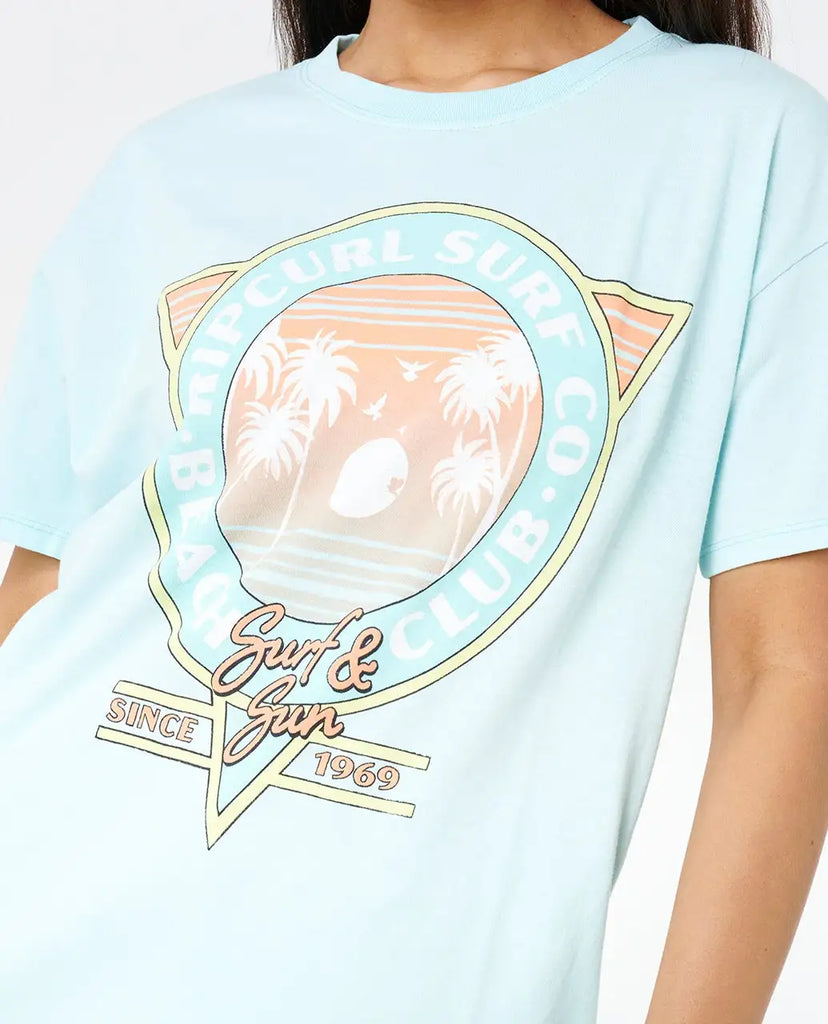 Rip Curl Womens Shirt Beach Club Heritage
