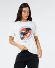 Rip Curl Womens Shirt 4Th July Relaxed Tee