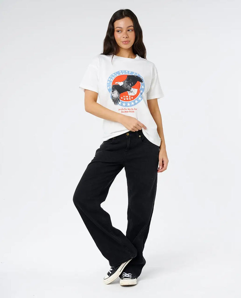Rip Curl Womens Shirt 4Th July Relaxed Tee