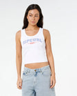 Rip Curl Womens Tank Top 4Th July