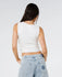 Rip Curl Womens Tank Top Topanga Canyon Shirred Tank