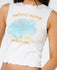 Rip Curl Womens Tank Top Topanga Canyon Shirred Tank