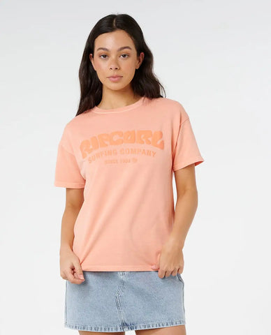 Rip Curl Womens Shirt Surf Puff Party Pack Relaxed Tee