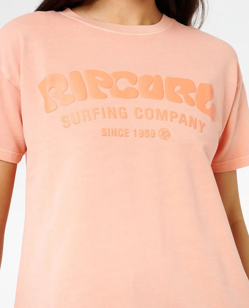 Rip Curl Womens Shirt Surf Puff Party Pack Relaxed Tee