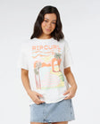 Rip Curl Womens Shirt Half Moon Bay Relaxed Tee