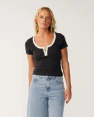 Rip Curl Womens Shirt Retro Swell Tee
