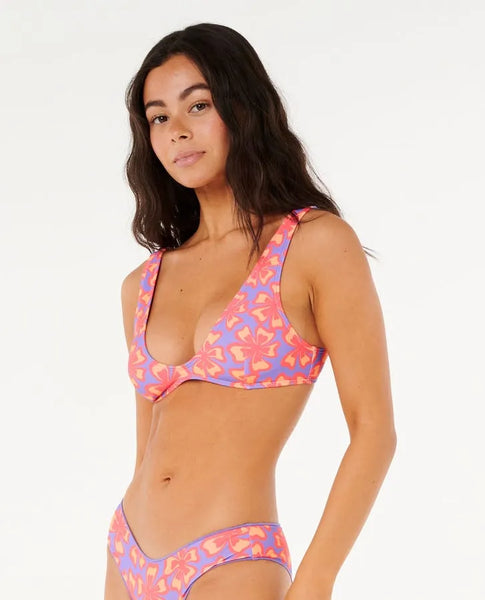 Rip Curl Womens Bikini Top Neon Isles Bralette