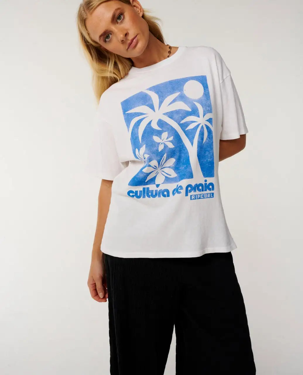 Rip Curl Womens Shirt Paraiso Oversized Tee