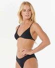 Rip Curl Womens Bikini Top Premium Surf Banded Fixed Triangle