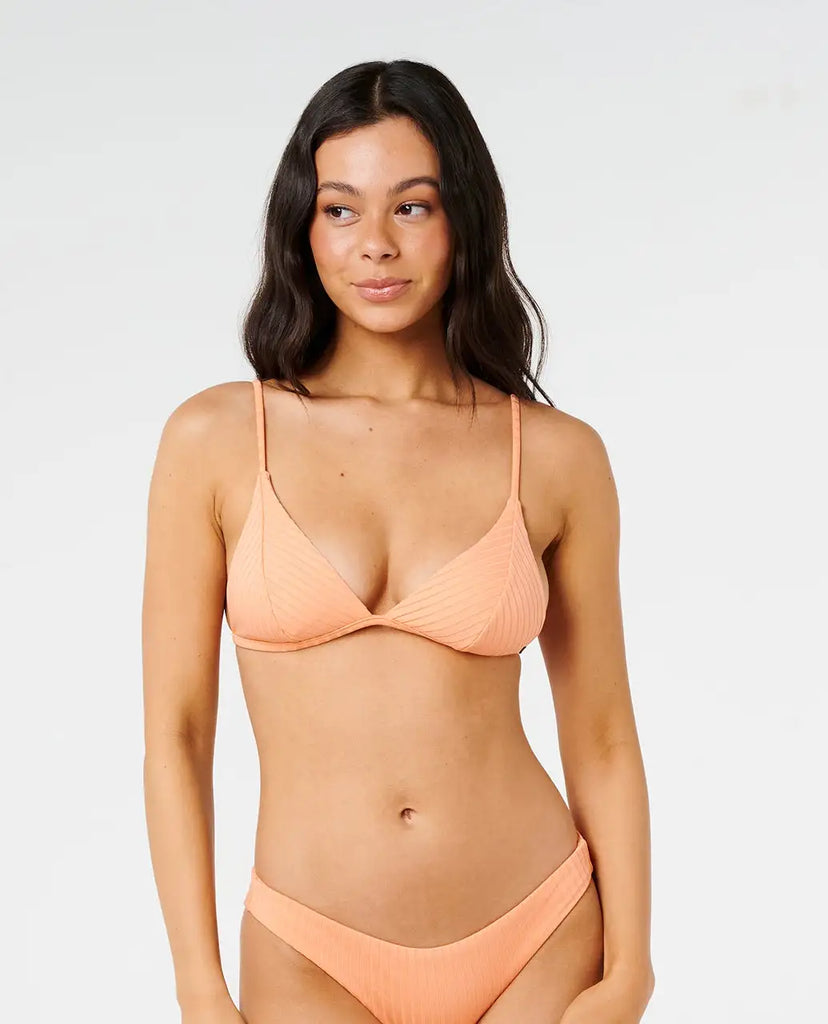 Rip Curl Womens Bikini Top Premium Surf Banded Fixed Triangle