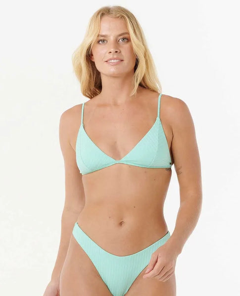 Rip Curl Womens Bikini Top Premium Surf Banded Fixed Triangle