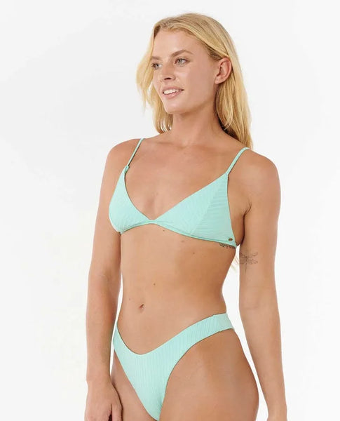 Rip Curl Womens Bikini Top Premium Surf Banded Fixed Triangle