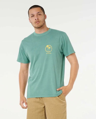 Rip Curl Mens Shirt Mod Cali Two Palms