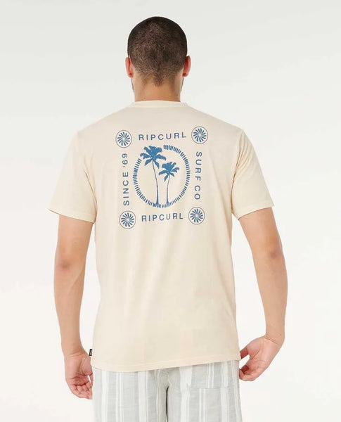 Rip Curl Mens Shirt Mod Cali Two Palms