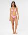 Rip Curl Womens Bikini Bottoms Classic Surf High Cut Skimpy Coverage