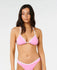 Rip Curl Womens Bikini Top Classic Surf Sliding Triangle