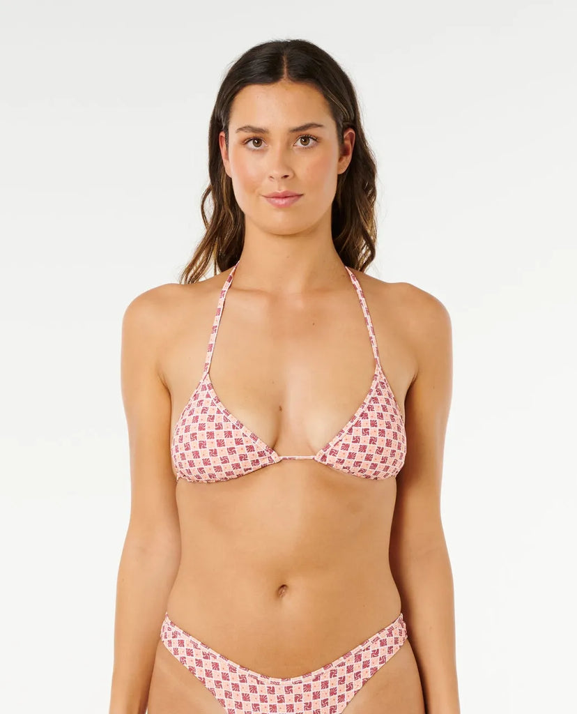 Rip Curl Womens Bikini Top Classic Surf Sliding Triangle
