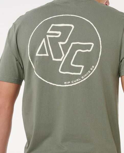 Rip Curl Mens Shirt RC Relaxed Tee