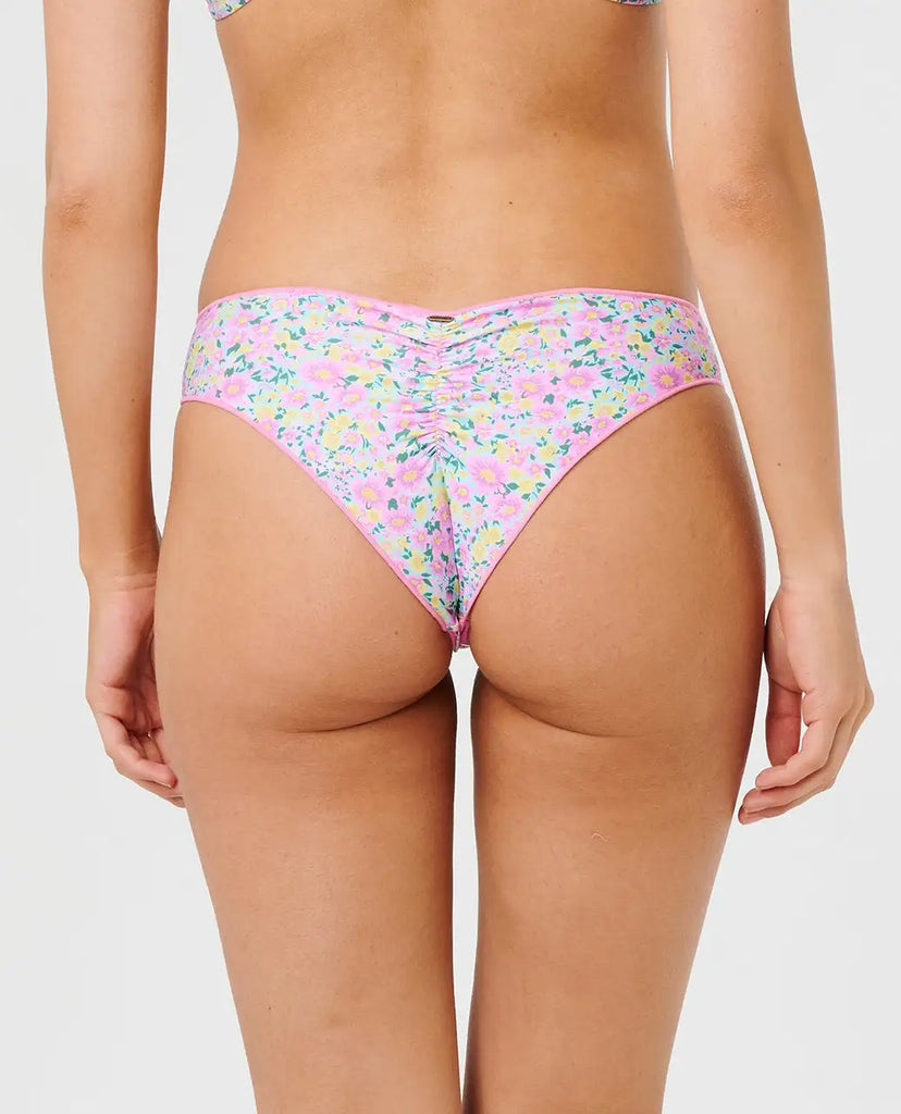 Rip Curl Womens Bikini Bottoms Party Wave Cheeky Hipster Coverage