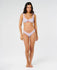 Rip Curl Womens Bikini Bottoms Party Wave Cheeky Hipster Coverage