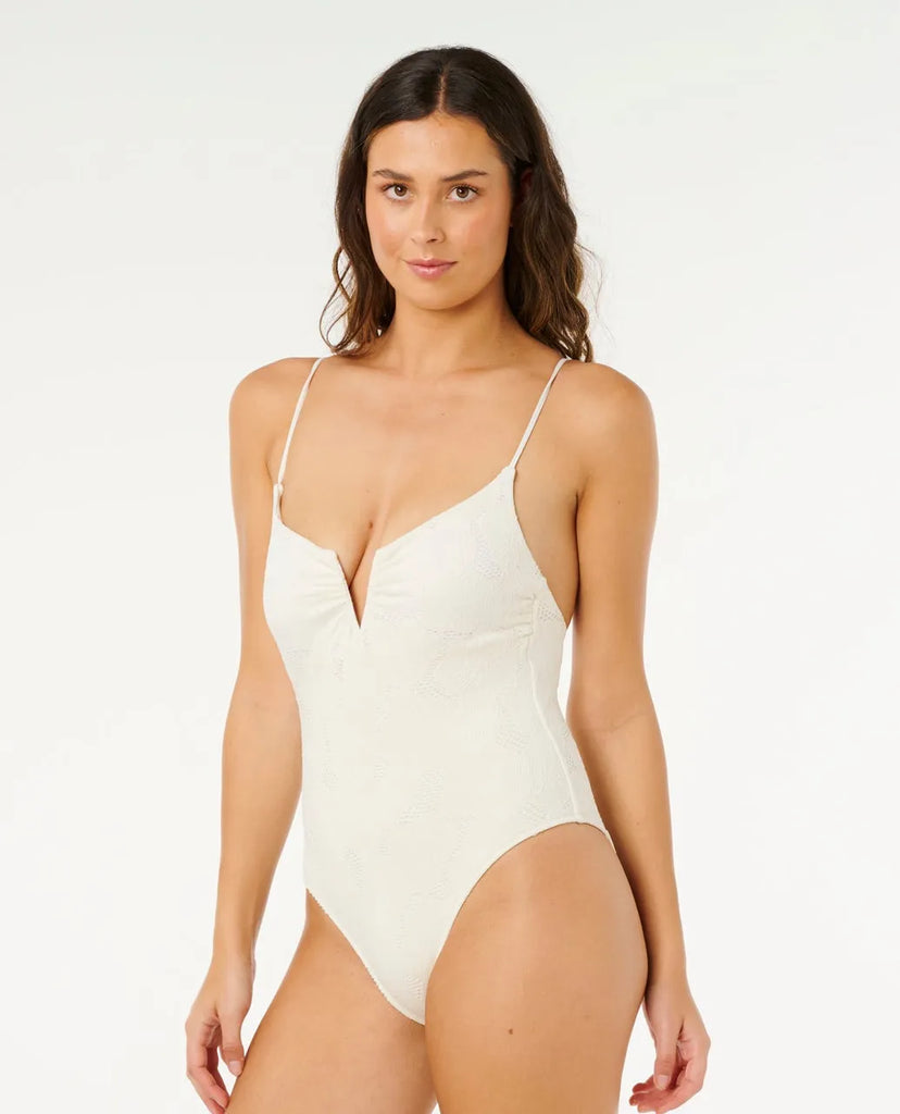 Rip Curl Womens Swimsuit Oasis V Wire Multi Fit One Piece
