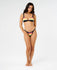 Rip Curl Womens Bikini Top Surf Stripe Fixed Triangle