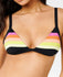 Rip Curl Womens Bikini Top Surf Stripe Fixed Triangle