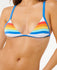 Rip Curl Womens Bikini Top Surf Stripe Fixed Triangle