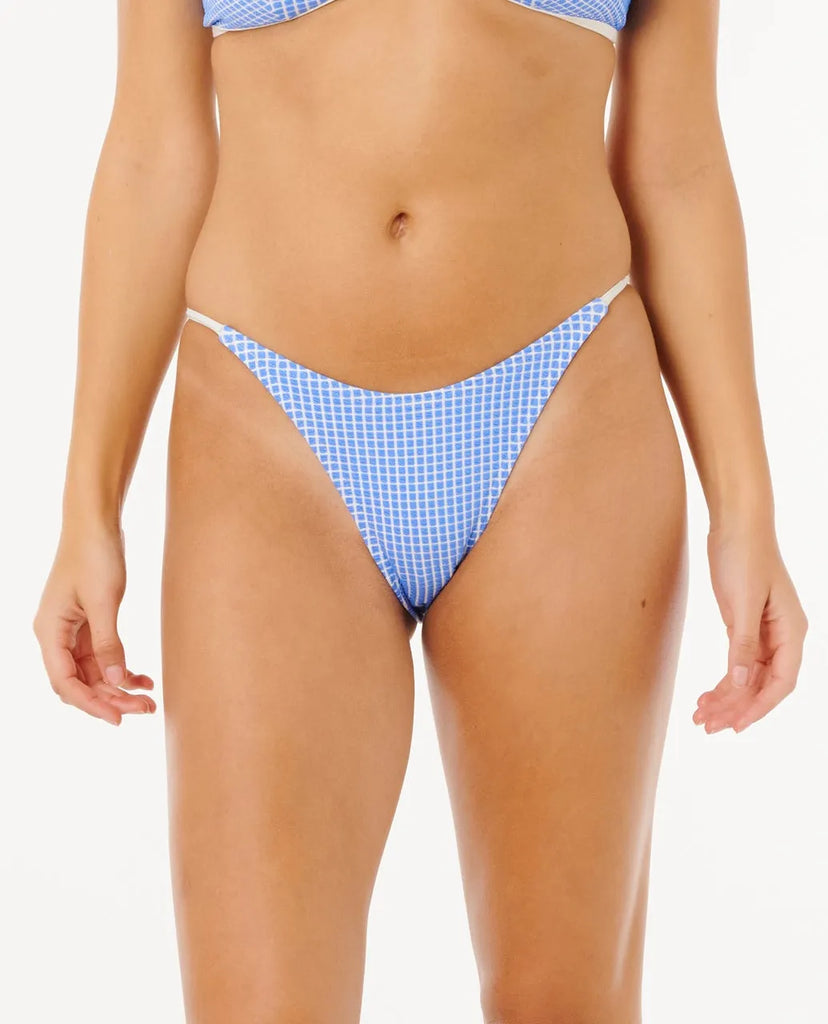 Rip Curl Womens Bikini Bottoms Poolside Hi Leg Skimpy Coverage