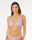 Rip Curl Womens Bikini Top Malibu Cove Deep V