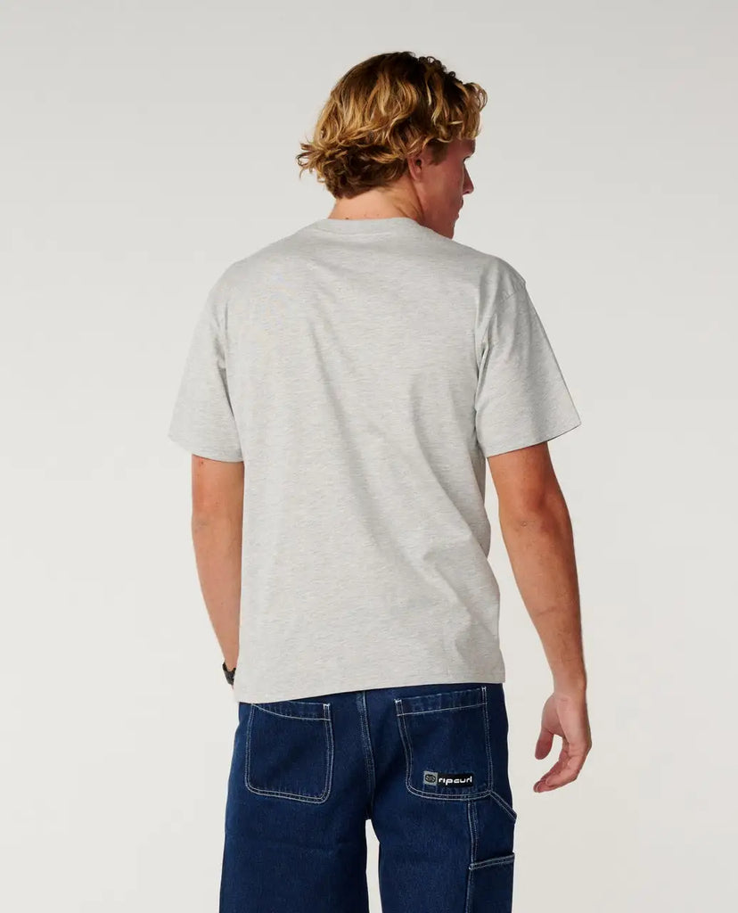 Rip Curl Mens Shirt Rip Script Icon Loose Tee