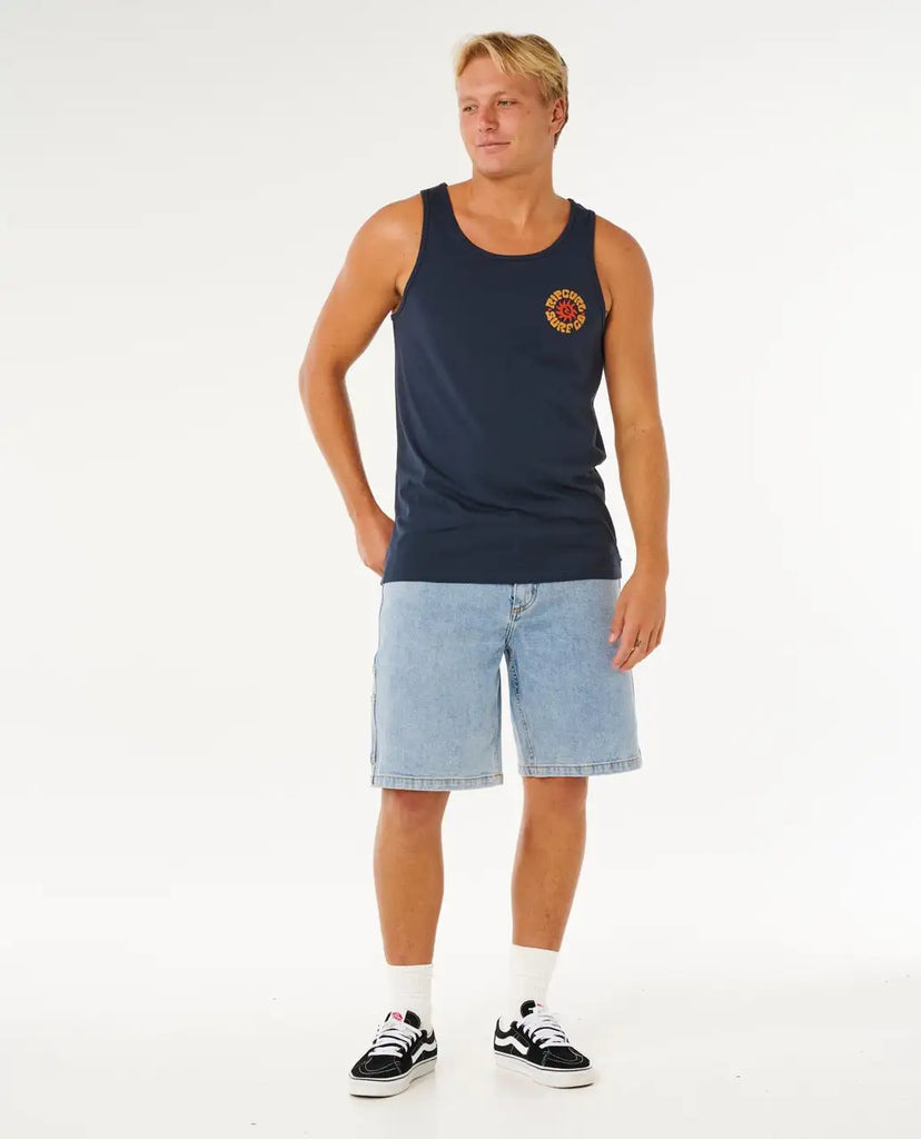 Rip Curl Mens Tank Top Pacific Rinse