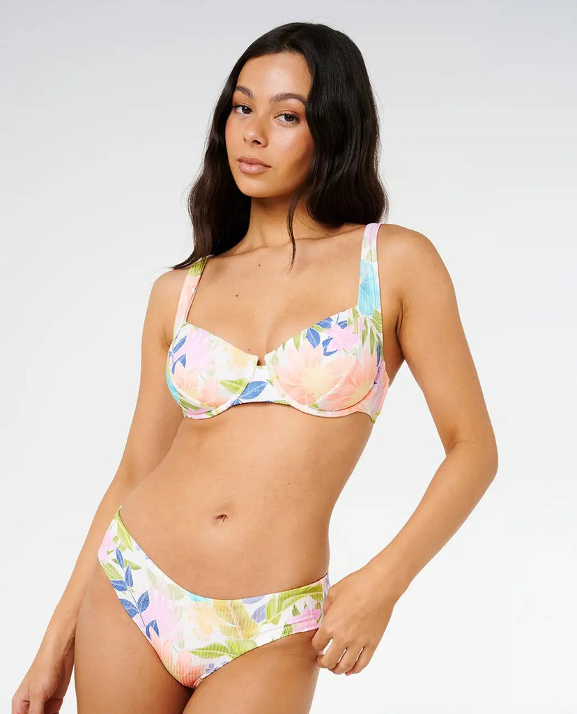 Rip Curl Womens Bikini Bottoms Catalina Island Full Coverage