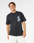 Rip Curl Mens Shirt Liquid Trips Slant Loose Tee