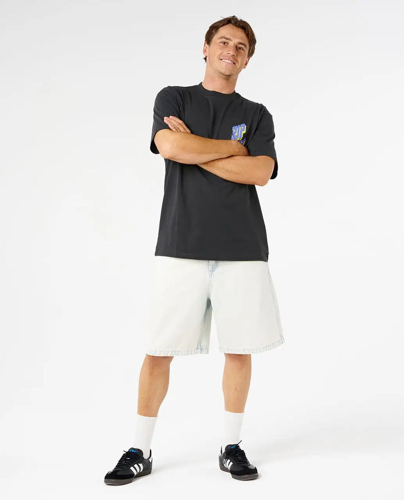 Rip Curl Mens Shirt Liquid Trips Slant Loose Tee