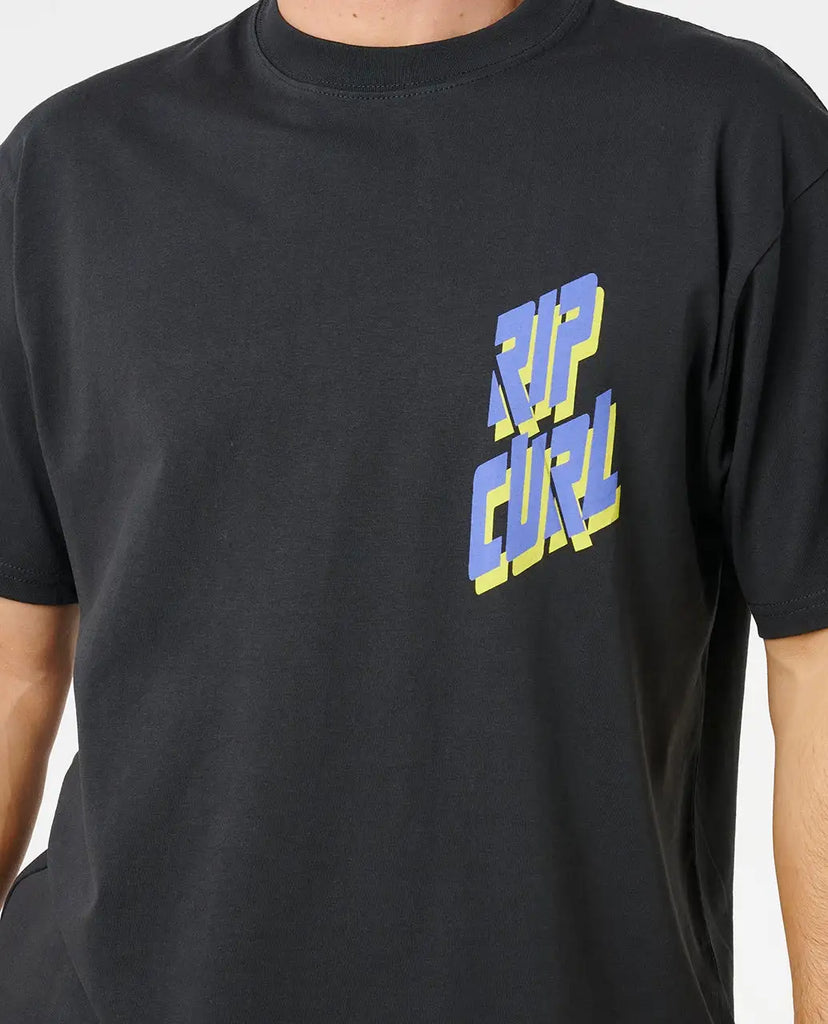 Rip Curl Mens Shirt Liquid Trips Slant Loose Tee