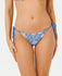 Rip Curl Womens Bikini Bottoms Catalina Waves Tie Side Cheeky Coverage