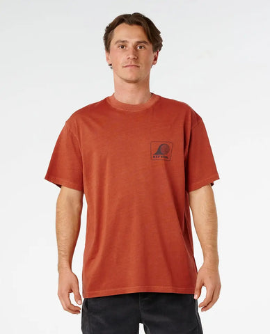 Rip Curl Mens Shirt Artist of the Search Rolling Wave Loose Tee