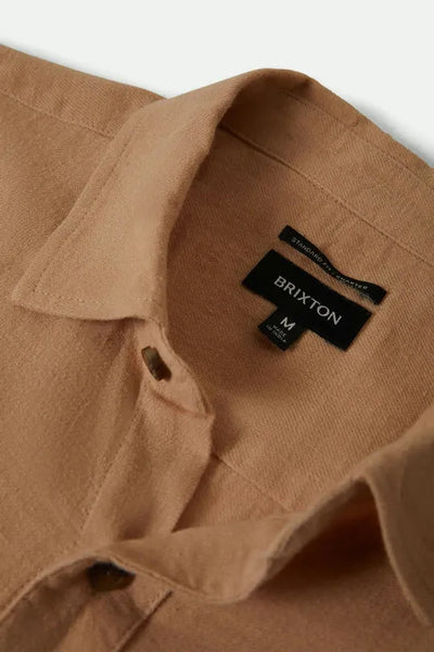 Brixton Mens Woven Charter Organic Cotton Linen Blend