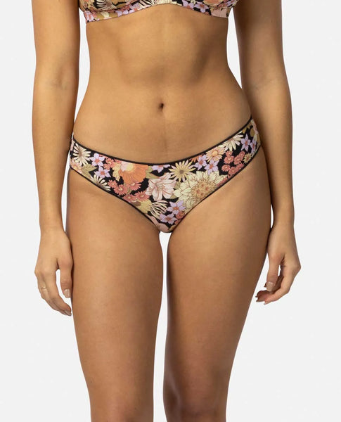 Rip Curl Womens Bikini Bottoms Mystic Floral Cheeky Coverage Hipster