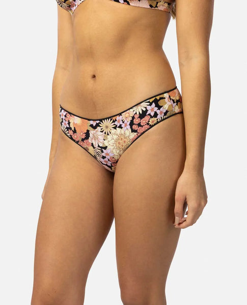 Rip Curl Womens Bikini Bottoms Mystic Floral Cheeky Coverage Hipster