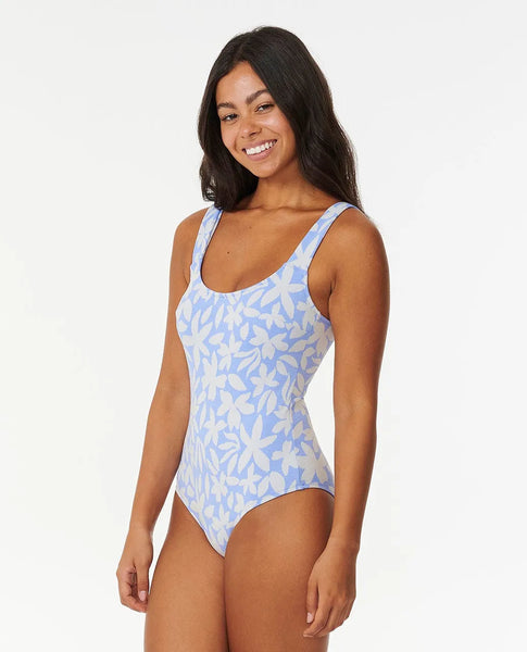 Rip Curl Womens Swimsuit Holiday Tropics Good Coverage One Piece