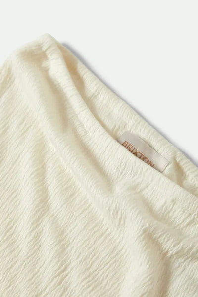 Brixton Womens Crinkle Tube Top
