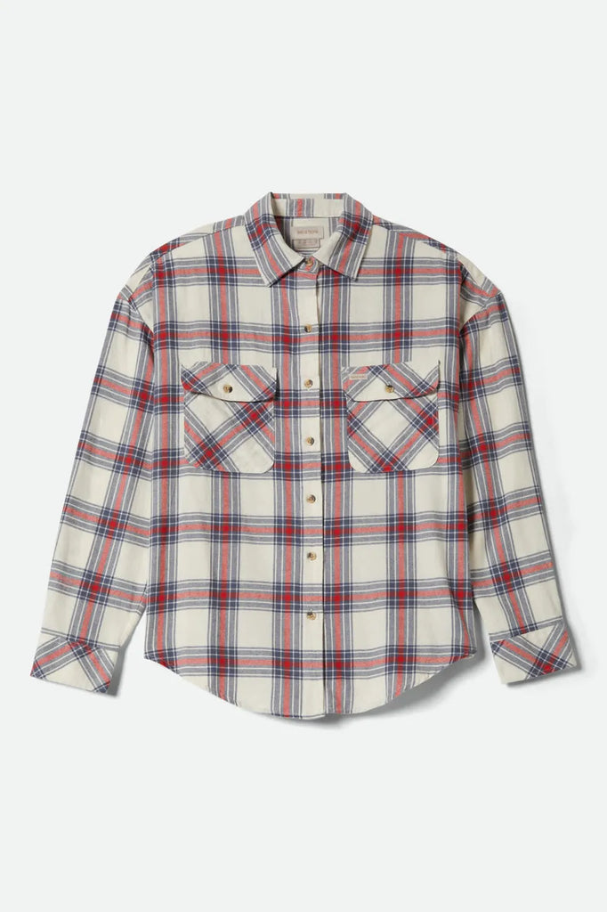 Brixton Womens Shirt Bowery Vintage Overshirt