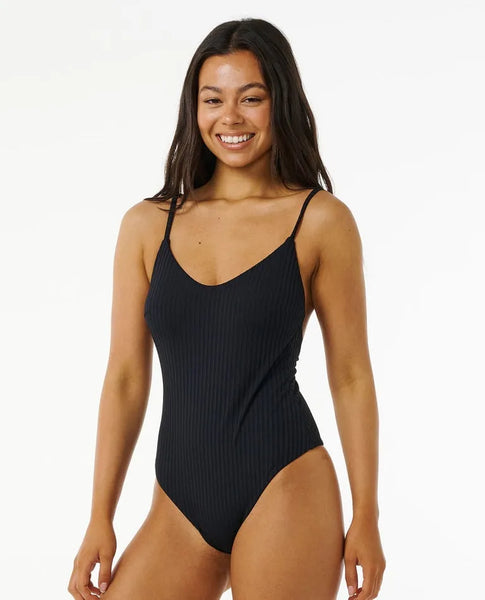 Rip Curl Womens Swimsuit Premium Cheeky Coverage One Piece