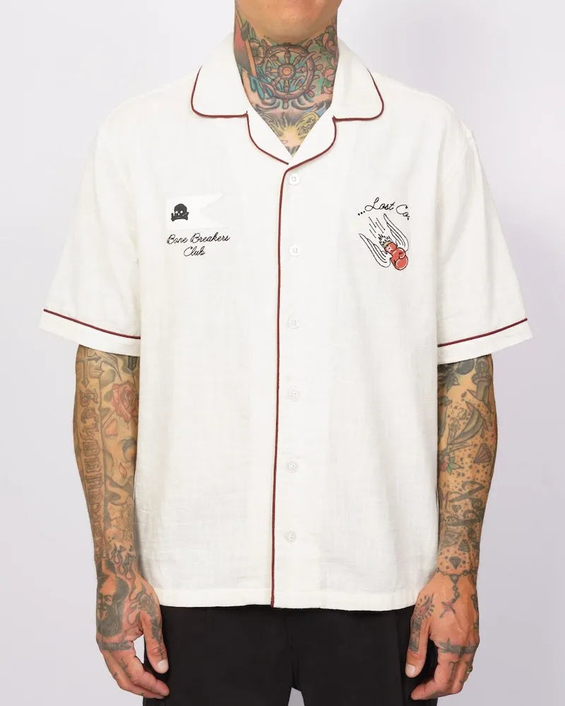 Lost Mens Woven Bone Breakers