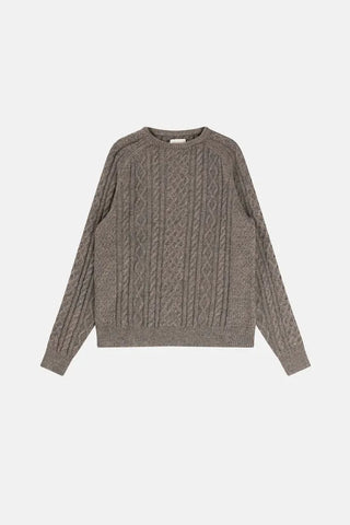 Rhythm Mens Sweater Mohair Fishermans Knit