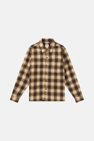 Rhythm Mens Shirt Plaid Ls Flannel