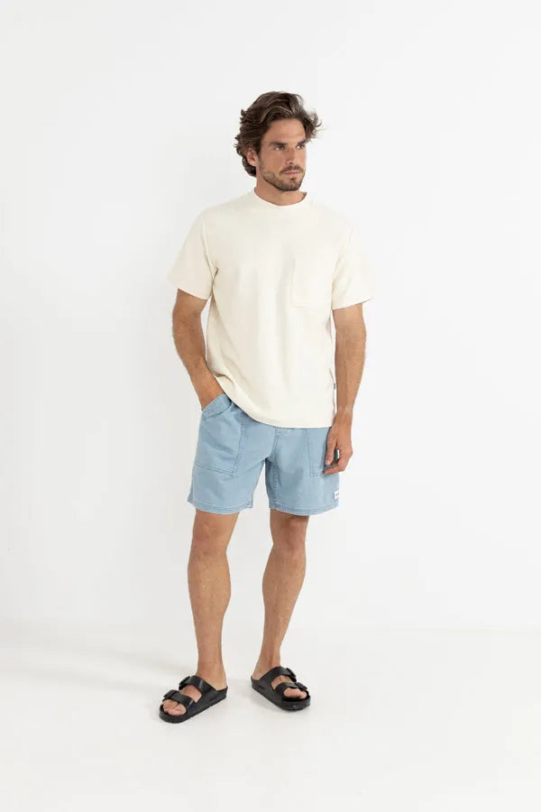 Rhythm Mens Shorts Textured Wale Jam