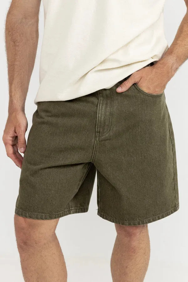 Rhythm Mens Shorts Toby Denim